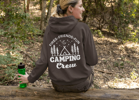 C & Win Sports Camping Crew Hoodie ( Double Sided) - C & Win Sports